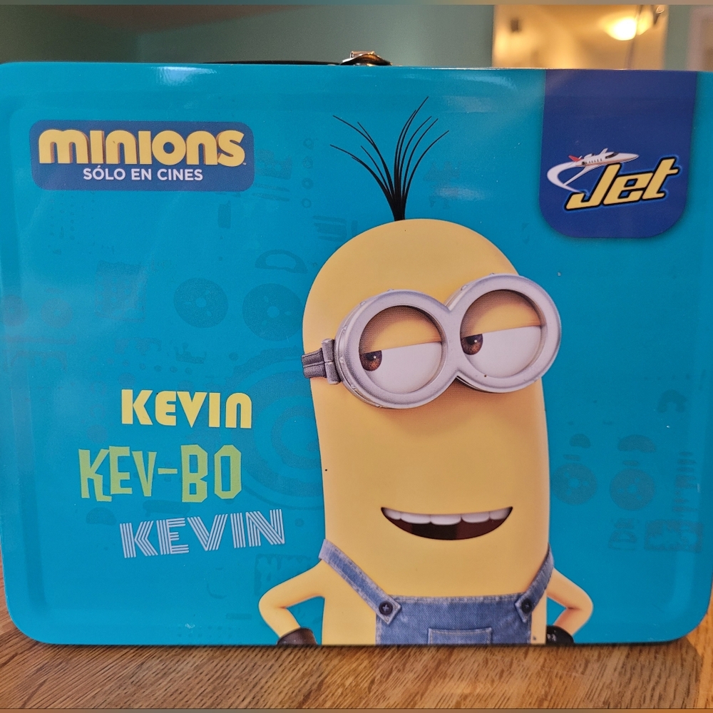 Minions Collectible Metal Lunch Kit-Kevin